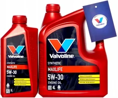 Valvoline Maxlife 5w30 5l A3/b3, A3/b4 4l + 1l naujas