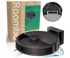 Valymo robotas Irobot Roomba 105 Combo Juodas, plaunantis ir siurbiantis