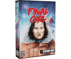Van Ryder Games Final Girl Season 2 Panic at Station 2891 teminis žaidimas anglų kalba, skirtas 14+ metų, kauliukų ridenimas, kortų valdymas, solo žaidimas, siaubo
