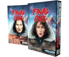 Van Ryder Games Final Girl Season 2 Panic at Station 2891 teminis žaidimas anglų kalba, skirtas 14+ metų, kauliukų ridenimas, kortų valdymas, solo žaidimas, siaubo