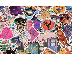 Vandeniui atsparūs lipdukai graffiti bomb mix top 100vnt