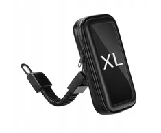 Vandeniui atsparus telefono laikiklis, matmenys 16,5x8,8 cm, motoroleris, motociklas