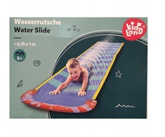 Vandens čiuožykla su fontanu water slide 6.15x1