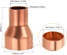 Ventiliatorius Vario redukcinė mova 3/8" x 5/8", 3 vnt.