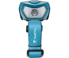 Varta Outdoor Sports H10 Pro Led galvos žibintas su 3 x Aaa baterijomis, dviem šviesos režimais, atsparus purslams, pritemdymo funkcija, su pasukama galvute, mėlynas