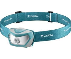 Varta Outdoor Sports H10 Pro Led galvos žibintas su 3 x Aaa baterijomis, dviem šviesos režimais, atsparus purslams, pritemdymo funkcija, su pasukama galvute, mėlynas