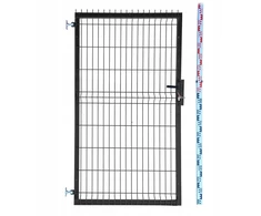 Varteliai 170cm juodi Panel Ral9005 tvoros 173cm