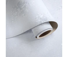 Varypaper tapetai balti fototapetai rožė 40 cm x 200 cm lipni plėvelė baldams matinė dekoratyvinė plėvelė baldų plėvelė lipni baldų plėvelė raštas modernūs tapetai svetainė miegamasis