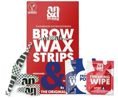 Vaško juostelės antakiams moterims – tobula forma be vargo
