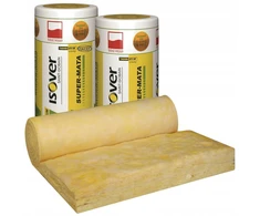 Vata 15 cm 150 mm rulonas Isover Super-mata; 0,033 W/mk Izoliacija Apšiltinimas