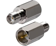 Vecys 4g antenos adapteris Sma female į Fme male adapteris, skirtas 2g 3g 4g Lte antenos maršrutizatoriui Umts mobiliajam plačiajuosčiam Hsdpa Wlan belaidžiam ryšiui (2 vnt.)