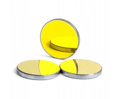 Veidrodis paauksuotas co2 lazerinis braižytuvas 19mm x 3mm atspindžio spindulys