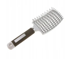 Vent Hair plaukų šepetys storiems, ilgiems, garbanotiems plaukams, irklavimo šepetys, baltas