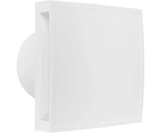 Vent Systems 100 mm elektrinis vonios kambario ventiliatorius su priekiniu skydeliu + laikmatis - montuojamas ant sienos, lubų - plastikinis oro ištraukimo ventiliatorius - oro kondicionieriaus ventiliatorius namams - vonios kambariui, virtuvei, dirbtuvėm
