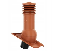 Ventiliacinis kaminėlis fi150 Hivent Bogen Innovo 12 raudona angoba