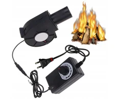 Ventiliatorius krosniai, židiniui, griliui įkurti 15w 220v