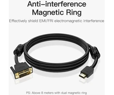 Vention Hdmi į Dvi Kabelis 1.5m, 1080p, 3d Full Hd