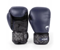 Venum Power 2.0 bokso pirštinės, 12 oz, tamsiai mėlynos/juodos