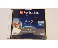 Vinilinė plokštelė Verbatim Bd-r 25gb x6 spausdinamas, 10 vnt. dėkle