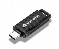 Verbatim Pendrive 64gb Usb-c, juodas / juodas 49458