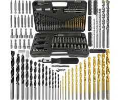 Verke grąžtų, įrankių, antgalių rinkinys metalui, galvutės, antgaliai, torx