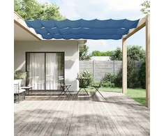 Vertikali markizė, mėlynos spalvos, 140x800cm, oksfordo audinys