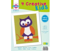 Vervaco rinkinys „wise Owl“ ant drobės, įvairių spalvų