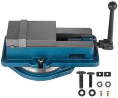 Vevor spaustuvas 100 mm, stalo spaustuvas 100 mm, suolo spaustuvai 16 kg, metaliniai profesionalūs ketaus spaustuvai koloniniam gręžtuvui, platūs žandikauliai