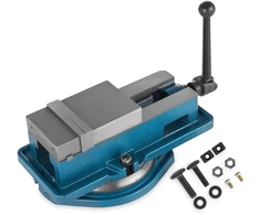 Vevor spaustuvas 100 mm, stalo spaustuvas 100 mm, suolo spaustuvai 16 kg, metaliniai profesionalūs ketaus spaustuvai koloniniam gręžtuvui, platūs žandikauliai