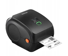 Vevor Terminis etikečių spausdintuvas Bluetooth 300 dpi Etikečių spausdintuvas Dpd Inpost Ups