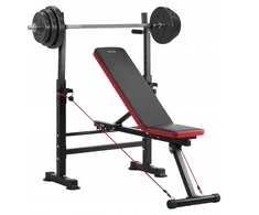 Vevor Treniruočių Suolas, Keliamoji Galia 272kg, Sulankstomas, Reguliuojama Sėdynė