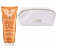 Vichy Capital Soleil apsauginis veido pienelis spf30 300ml + kosmetinė