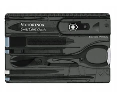 Victorinox 0.7133.t3, Swiss Card Classic, 10 funkcijų, 82 x 55 x 4,5 mm