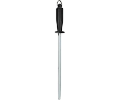 Victorinox 7.8513 galąstuvas + saugos mėsininko plienas, tvirta plastikinė rankena, juodas
