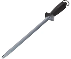 Victorinox 7.8513 galąstuvas + saugos mėsininko plienas, tvirta plastikinė rankena, juodas