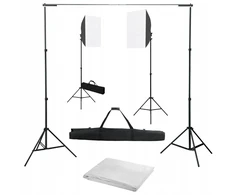 Vidaxl Fotografinis studijos rinkinys su softbox lempomis ir