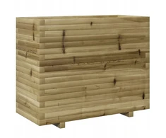 Vidaxl Sodo gėlių dėžė, 90x40x72,5 cm, impregnuota pušies mediena