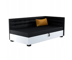 Viengulė lova 100x195 Tapczan Olaf+ su Led lempute