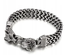 Vikingų apyrankė Vilkai Nordic Amuletas 316l 215