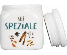 Villa D'este Home Tivoli Le Travisate prieskonių indelis, 500 ml, porcelianas, new bone china