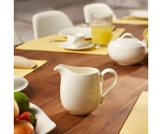 Villeroy &amp; Boch New Cottage Basic pieno ąsotis, 300 ml, Premium Porcelain, balta