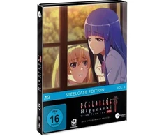 Vinilinė plokštelė Higurashi Gou 5 tomas – Limited Steelcase Edition su 2 akrilo figūrėlėmis: Rika ir Satoko [blu-ray]
