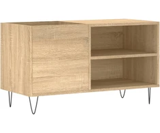 Vinilinė plokštelė Vinilinių plokštelių spintelė, ąžuolo, 85x38x48cm, mediena