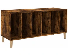 Vinilinė plokštelė Vinilinių plokštelių spintelė, dūminė, 100x38x48cm, mediena