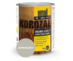 Viršutinis metalo dažas Jasnoszary, 0,75 L