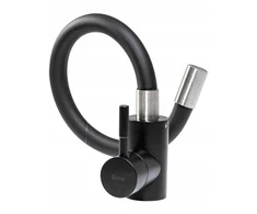 Virtuvės maišytuvas Rea Clever Flexi, juodas, 53 cm
