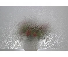 Vitražinė pusiau permatoma lipni plėvelė Snow 8003