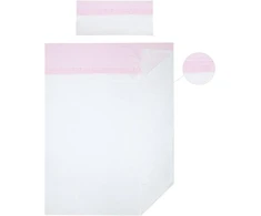 Vizaro 3 dalių patalynės komplektas kūdikiui 60x120cm, 100% medvilnė