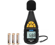 Vkaltul decibelų matuoklis Tn201, 30 ~ 130 db garso lygio matuoklis su lcd ekranu, a, svertiniai maksimalūs/minimalūs duomenys, sulaikymas, automatinis išjungimas triukšmo technologijai/kitiems aplinkos triukšmo matavimams