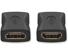 Vmojo 2 x Hdmi adapterio jungtis Hdmi moteriška į Hdmi moterišką A tipo Full Hd 1080p Hdr Arc didelės spartos su Ethernet paauksuotais kontaktais